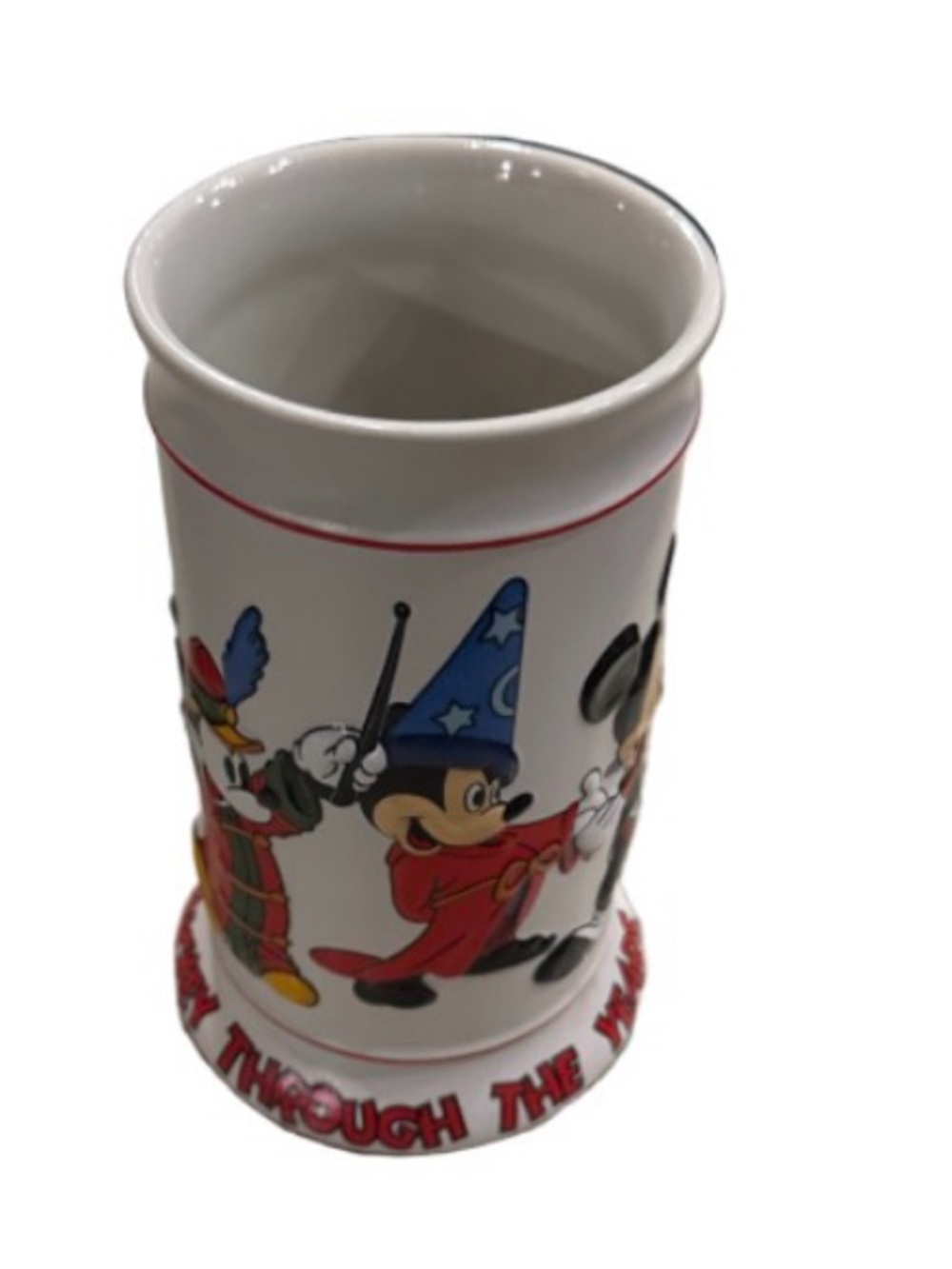 Disney vintage  Ceramic Mickey through the years  Stein